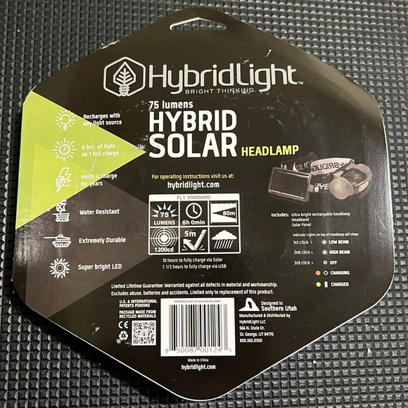 Solar headlamp - Picture 2 of 4